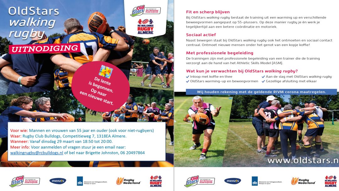 bereik Streng Gedeeltelijk Rugby Club Bulldogs Almere - Homepage